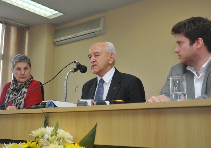 Ministro Manoel Dias e superintendente do SRTE/MS na divulgação do Caged